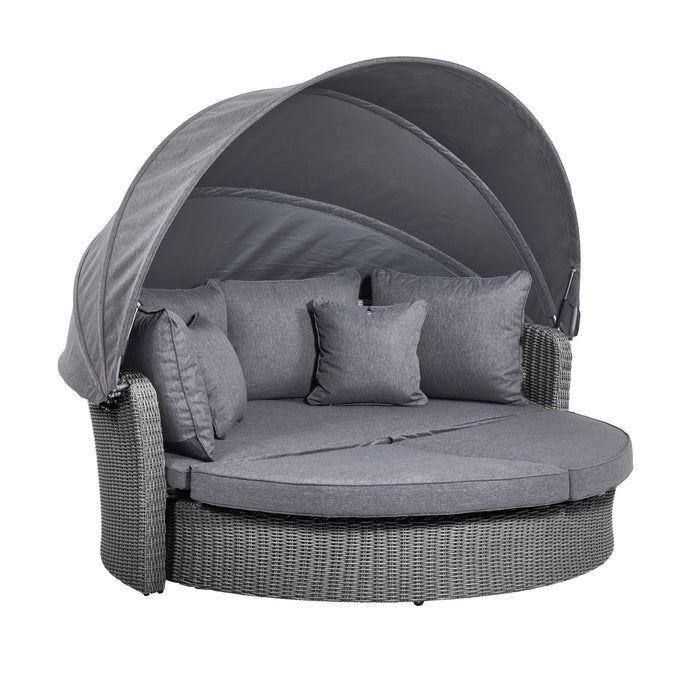 Pacific Lifestyle Slate Grey Bermuda Day Bed