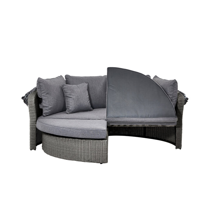 Pacific Lifestyle Slate Grey Bermuda Day Bed