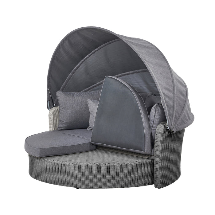 Pacific Lifestyle Slate Grey Bermuda Day Bed