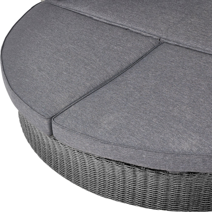 Pacific Lifestyle Slate Grey Bermuda Day Bed