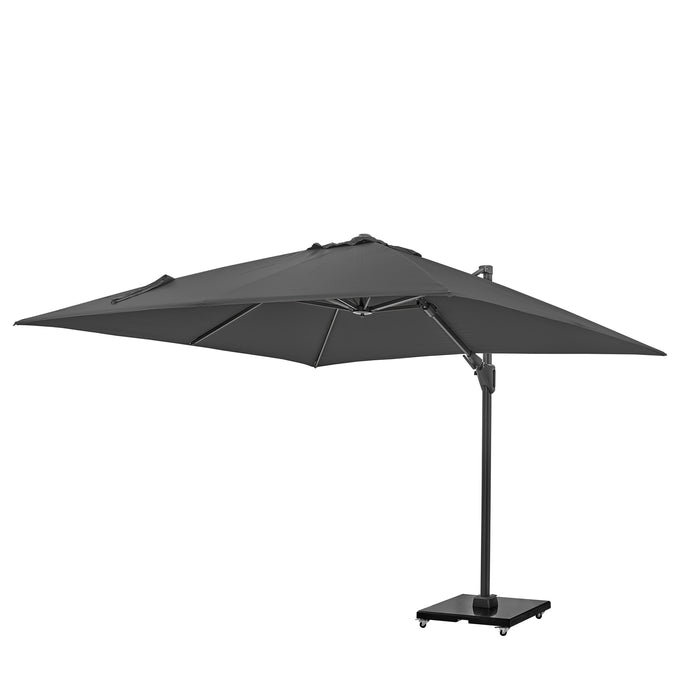 Platinum Parasols Challenger T2 3m Square Anthracite Parasol