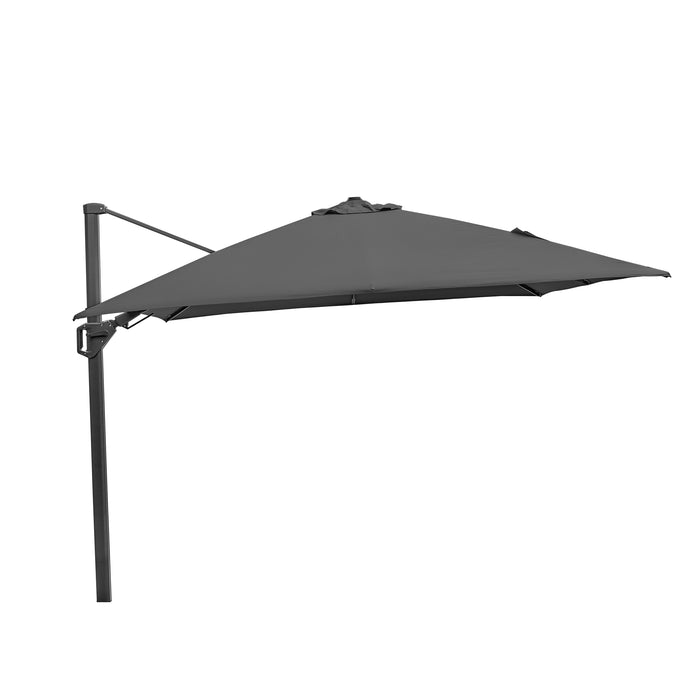 Platinum Parasols Challenger T2 3m Square Anthracite Parasol