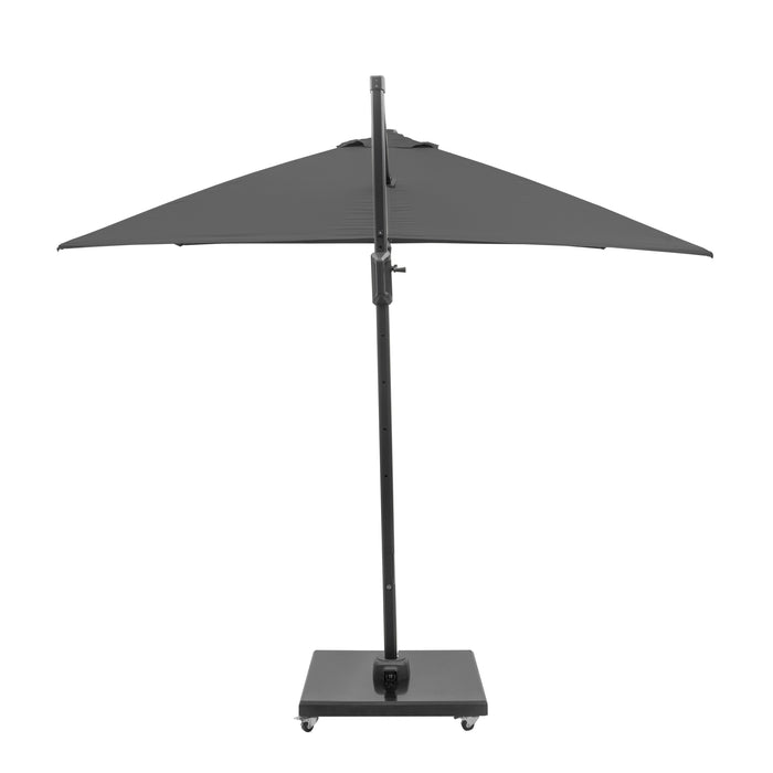 Platinum Parasols Challenger T2 3m Square Anthracite Parasol