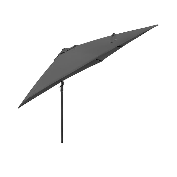 Platinum Parasols Challenger T2 3m Square Anthracite Parasol