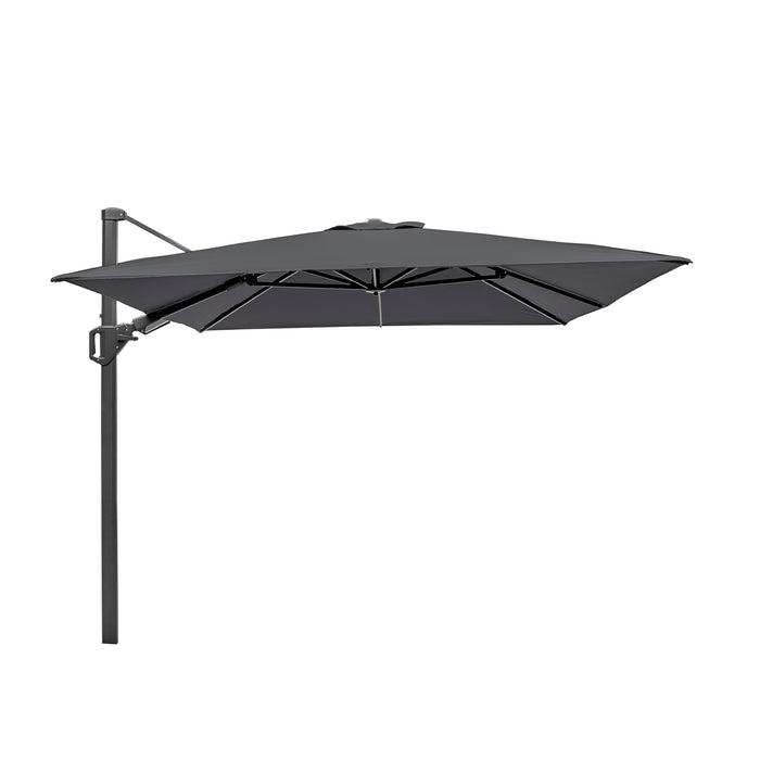 Platinum Parasols Challenger T2 3.5 x 2.6m Oblong Anthracite Parasol