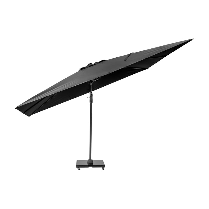 Platinum Parasols Challenger T2 3.5 x 2.6m Oblong Anthracite Parasol