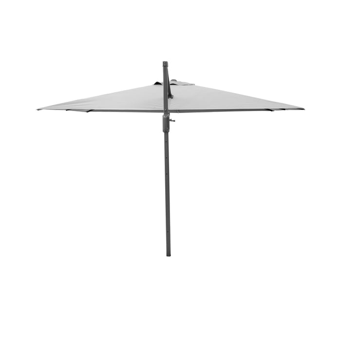 Platinum Parasols Challenger T2 3.5 x 2.6m Oblong Luna Grey Parasol