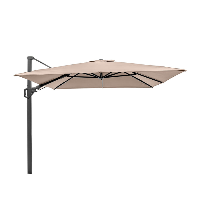 Platinum Parasols Challenger T2 3.5 x 2.6m Oblong Taupe Parasol