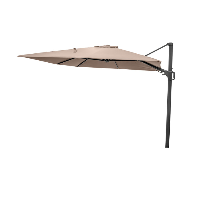 Platinum Parasols Challenger T2 3.5 x 2.6m Oblong Taupe Parasol