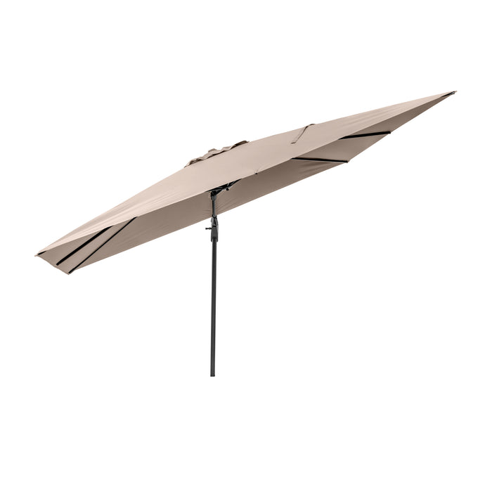 Platinum Parasols Challenger T2 3.5 x 2.6m Oblong Taupe Parasol