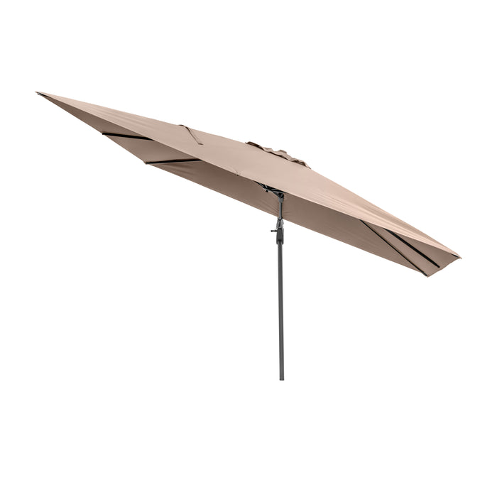 Platinum Parasols Challenger T2 3.5 x 2.6m Oblong Taupe Parasol