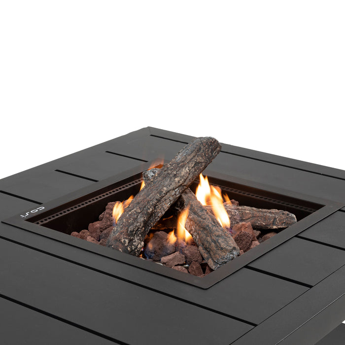 Cosi Cosiflow 120 Rectangular Anthracite Fire Pit Table