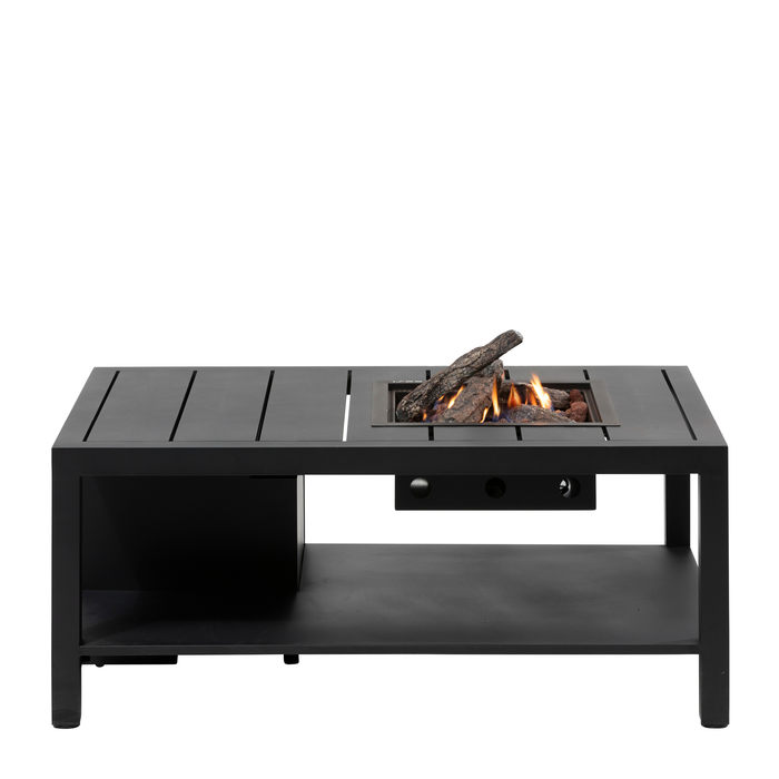 Cosi Cosiflow 120 Rectangular Anthracite Fire Pit Table