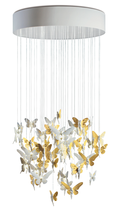 Lladro Niagara Chandelier 0.80m. Golden Luster (CE/UK)