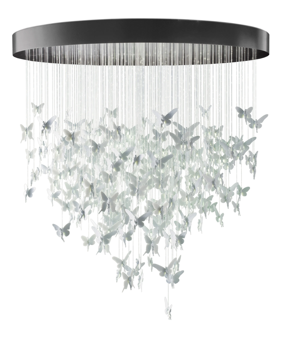 Lladro Niagara Chandelier 2m (CE/UK). White