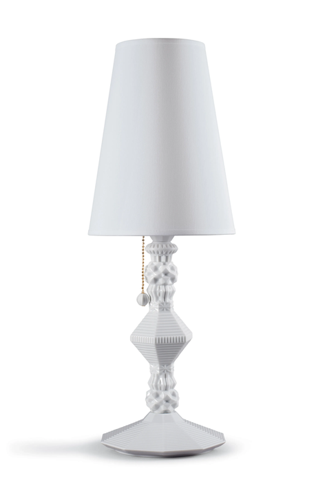 Lladro Belle de Nuit Table Lamp. White (UK)