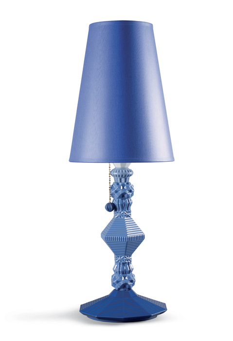 Lladro Belle de Nuit Table Lamp. Blue (UK)