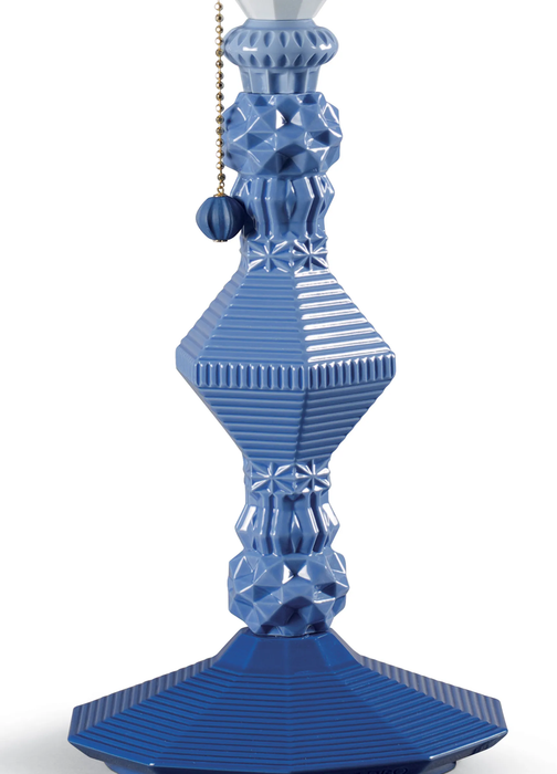 Lladro Belle de Nuit Table Lamp. Blue (UK)