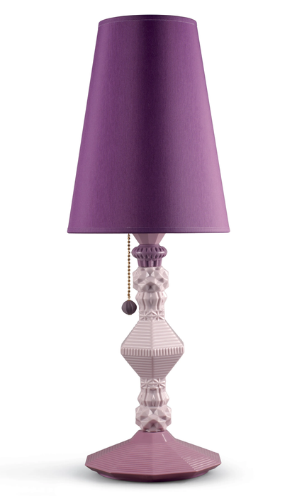 Lladro Belle de Nuit Table Lamp. Pink (UK)