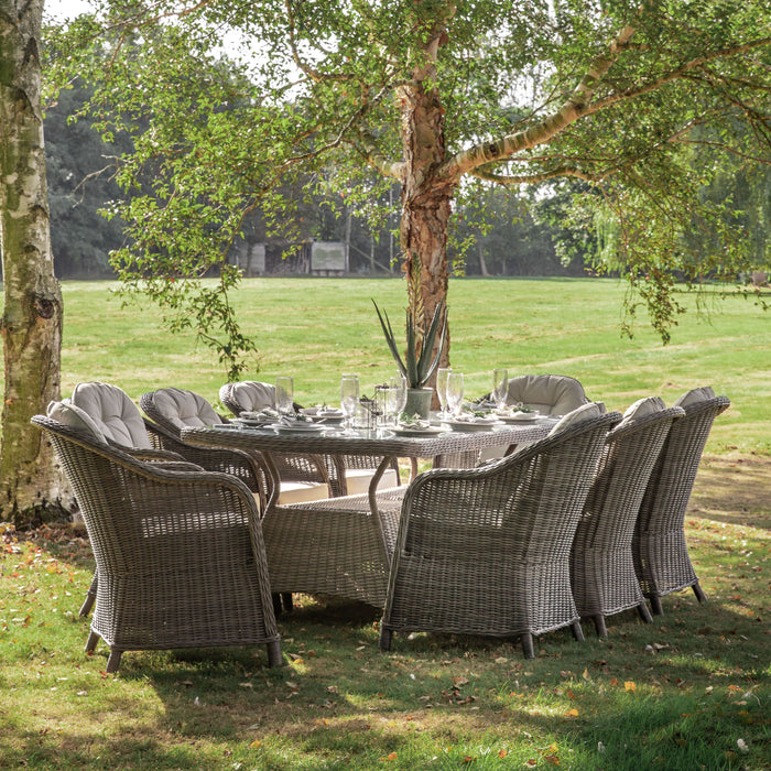 Chelsea Outdoors Firenze 8-Seater Dining Set Natural