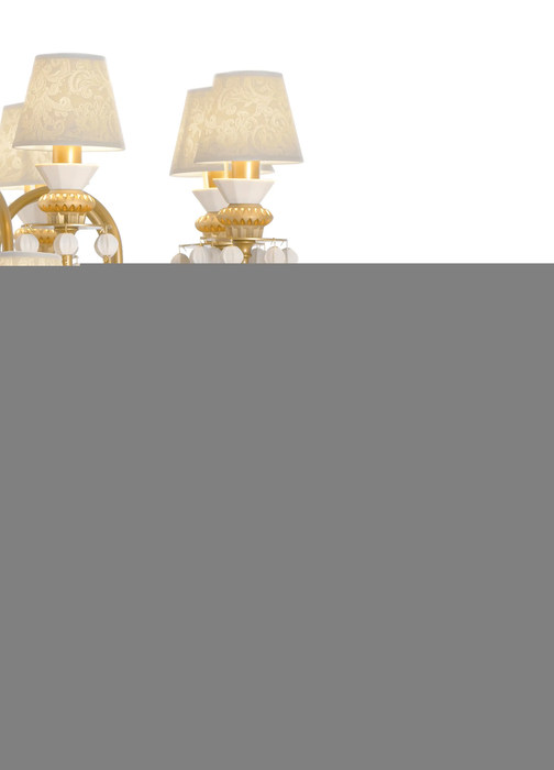 Lladro Belle de Nuit 40 Lights Chandelier. Golden Luster (CE/UK)