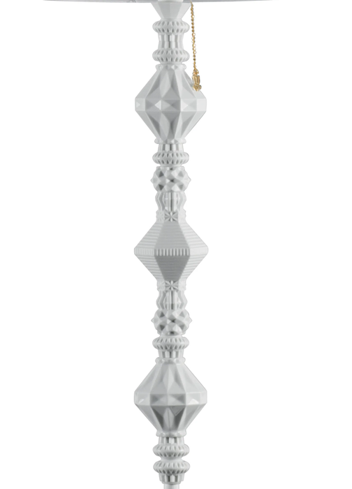 Lladro Belle de Nuit Floor Lamp II. White (UK)