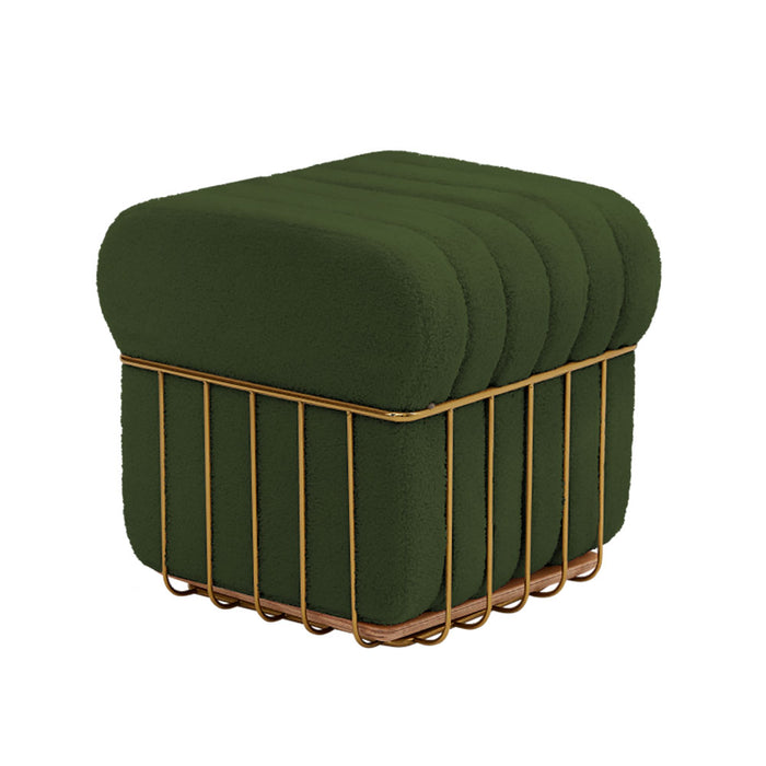 Living in Design Breaded Pouf