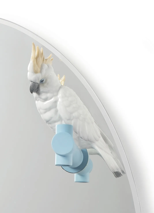 Lladro Parrot Shine II Wall Mirror