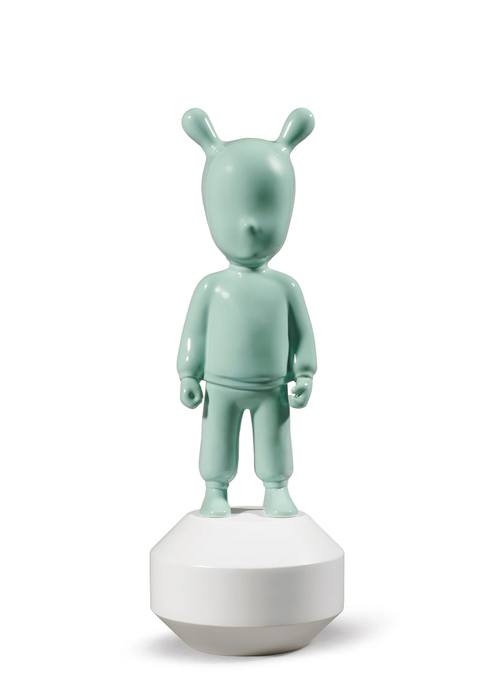 Lladro The Green Guest Figurine. Small Model.