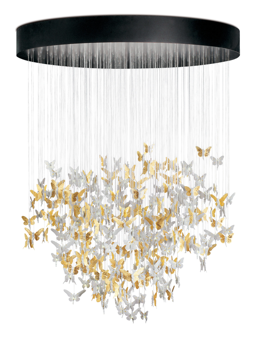 Lladro Niagara Chandelier 2m. Golden Luster (CE/UK)