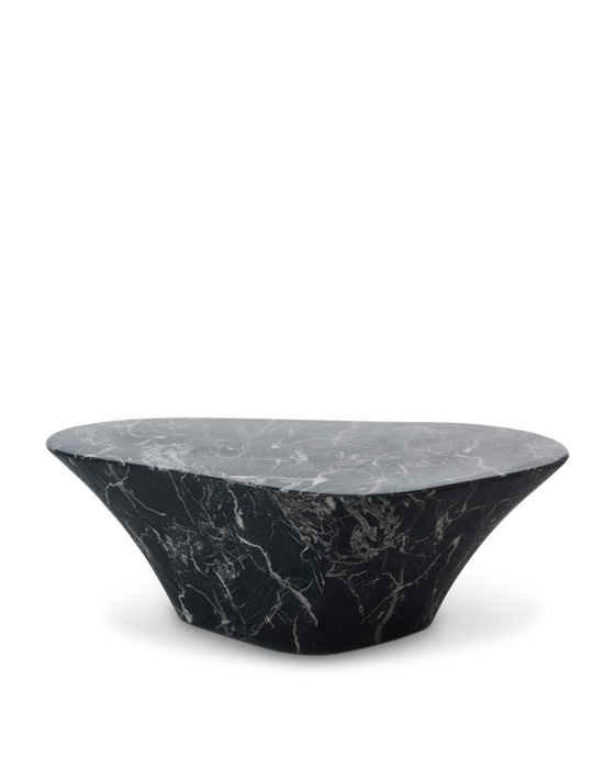 Polspotten Oval Marble Look Coffee Table