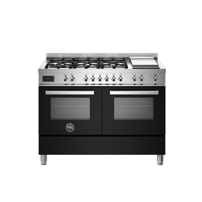 Bertazzoni Professional Series 120 cm 6-burner + griddle, Electric Double Oven