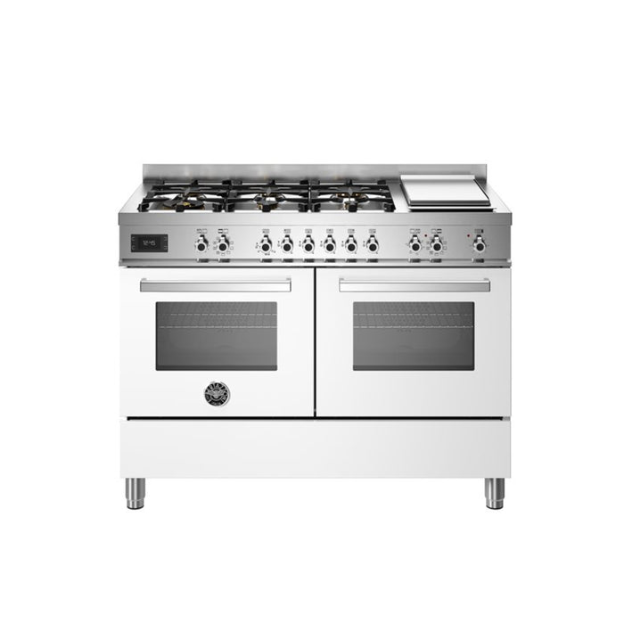 Bertazzoni Professional Series 120 cm 6-burner + griddle, Electric Double Oven