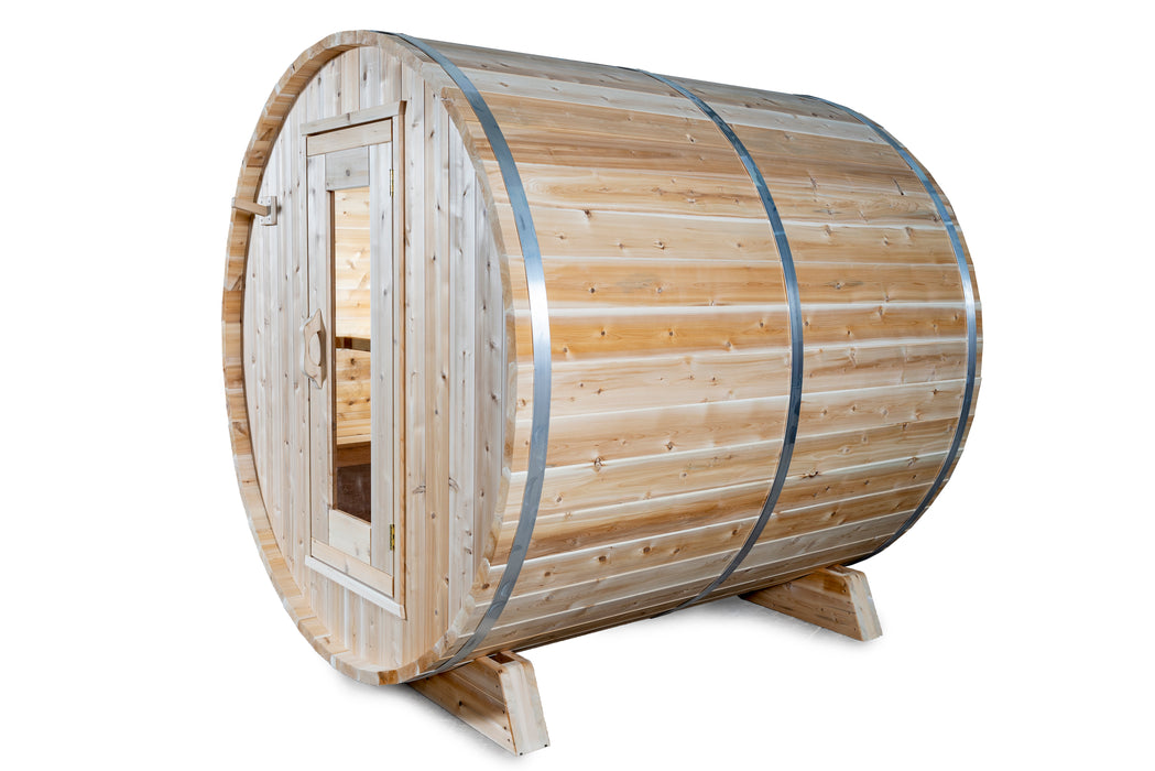 Dundalk Leisurecraft Barrel Sauna White Cedar