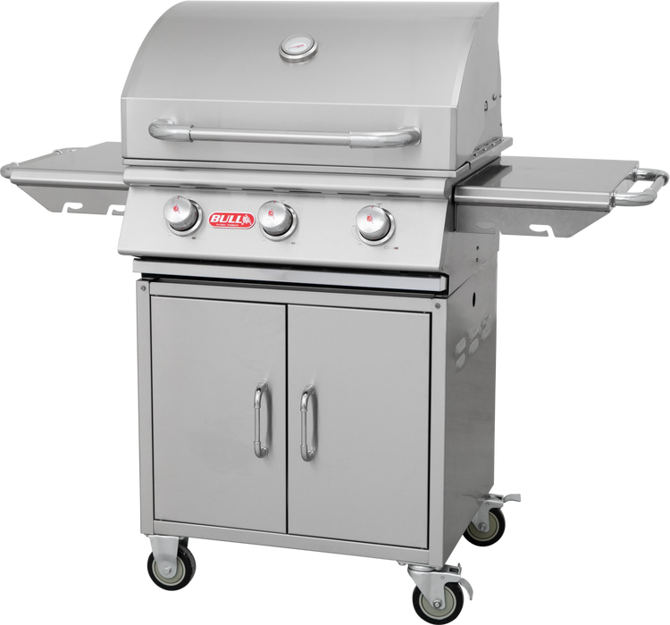 Bull BBQ Steer 3 Burner Gas Barbecue Cart