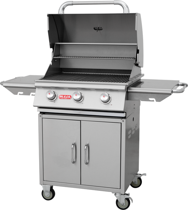 Bull BBQ Steer 3 Burner Gas Barbecue Cart