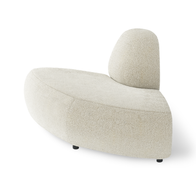 Polspotten A-Round-U Sofa End Corner Boucle