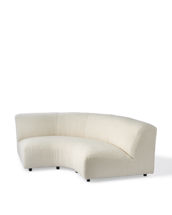 Polspotten A-Round-U Sofa Quarter Circle Boucle