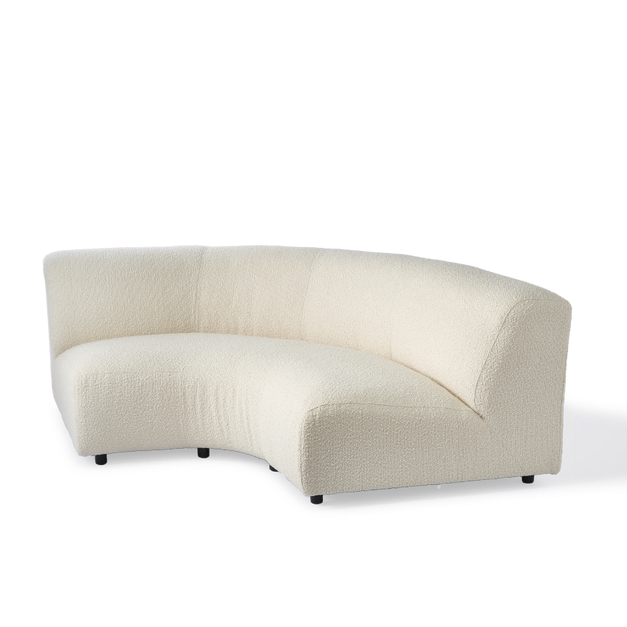 Polspotten A-Round-U Sofa Quarter Circle Boucle