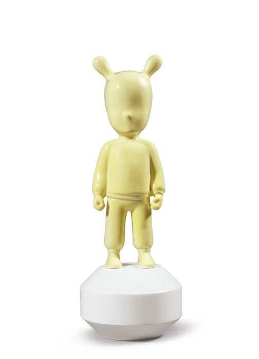 Lladro The Yellow Guest Figurine. Small Model.